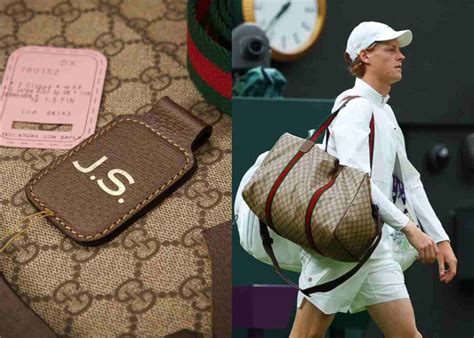 head gucci tennis bag|Yes, That Was a Gucci Bag on Wimbledon's Center .